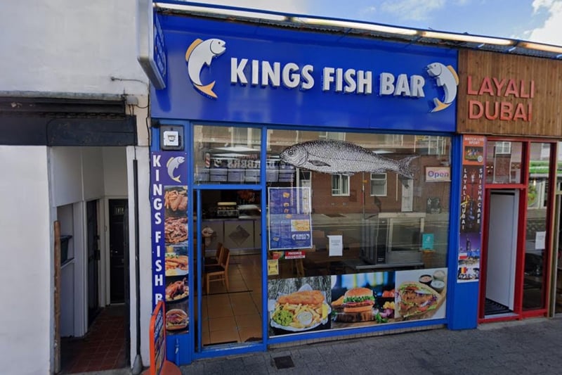 It was close between third and second, but Kings Fish Bar, in Fawcett Road, Southsea, scooped the higher ranking among readers