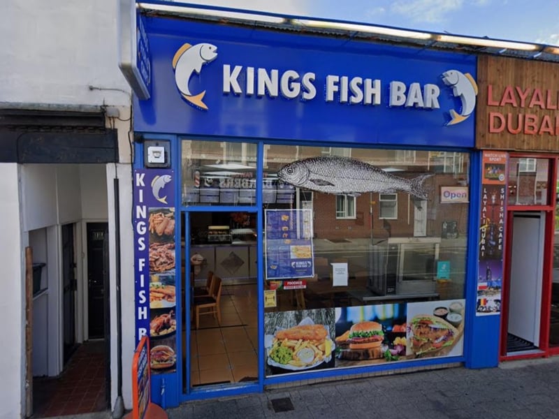 It was close between third and second, but Kings Fish Bar, in Fawcett Road, Southsea, scooped the higher ranking among readers
