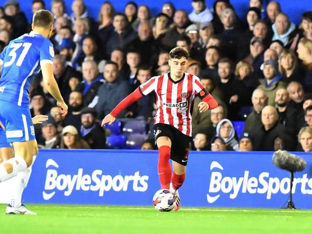 Sunderland defender Niall Huggins