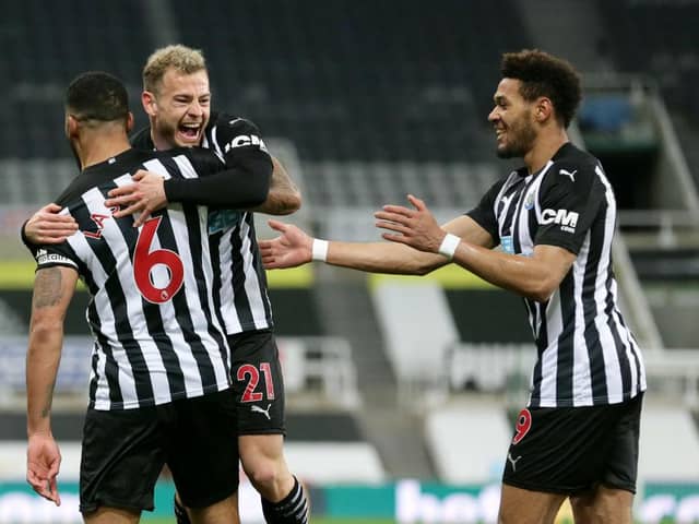 Newcastle United winger Ryan Fraser insists he is fully fit ahead of Scotland's Euro 2020 campaign. (Photo by Richard Sellers - Pool/Getty Images)