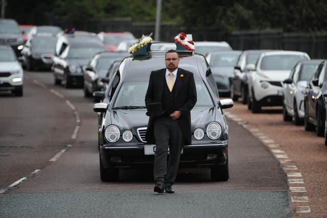Loved ones said goodbye nine-year-old Ethan Adams with a service at South Shields Crematorium on Friday, August 20.