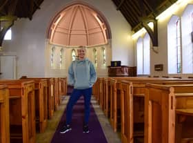 Fitness Instructor Tanya Walker who has bought the former United Reform Church, Front Street, East Boldon, for her fitness business.