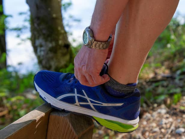 "I put on my workout clothes, laced up my running trainers, and took myself out of the house."