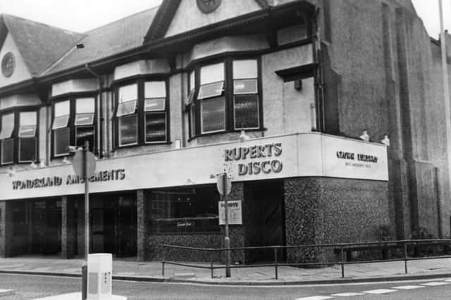 Ruperts disco which was one of many that Marty played.