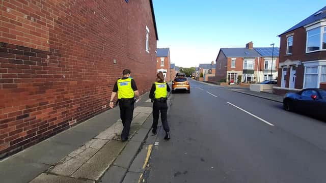 Officers are carrying out door to door enquires.