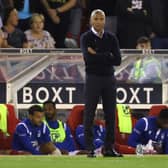 Chris Hughton left Nottingham Forest this morning with the club at the bottom of the Championship. (Photo by Matthew Lewis/Getty Images)