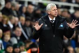 Alan Pardew and his backroom staff were given eight-year contracts at Newcastle United nine years ago today (Photo by Stu Forster/Getty Images)