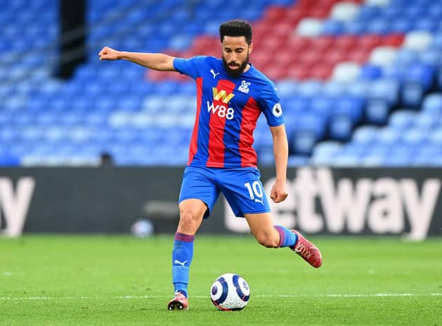 Andros Townsend is close to joining Everton. (Photo by Facundo Arrizabalaga - Pool/Getty Images)