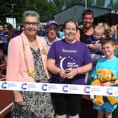 Cancer Research Relay for Life at Monkton Stadium, Jarrow.