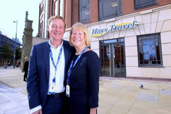 John and Irene Hays have revealed that the Sunderland-based travel company has seen an increase in bookings for holidays abroad.