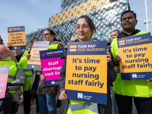 “Our NHS staff have spent their careers going above and beyond to maintain a level of service in an NHS that has been left to crumble by the Tories.”
