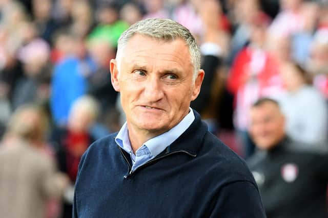 Sunderland boss Tony Mowbray