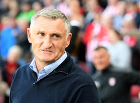 Sunderland boss Tony Mowbray