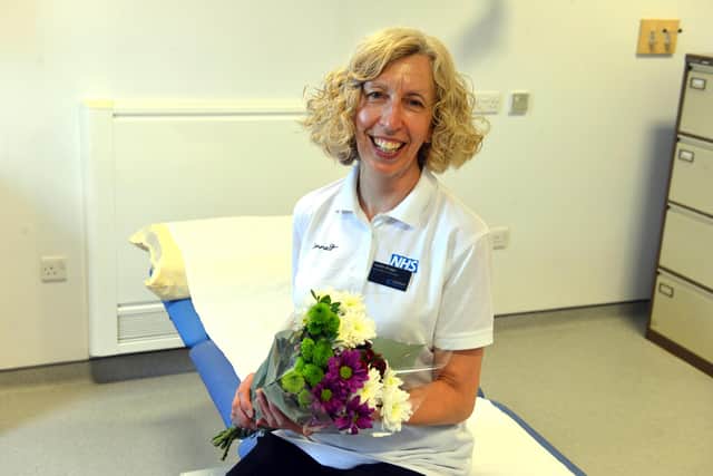 Senior physiotherapist Judith Briggs retires after 30 years in South Tyneside.