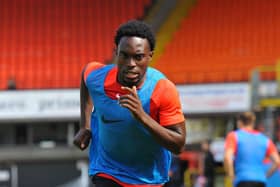 Jay Matete training with Sunderland. Picture by Frank Reid