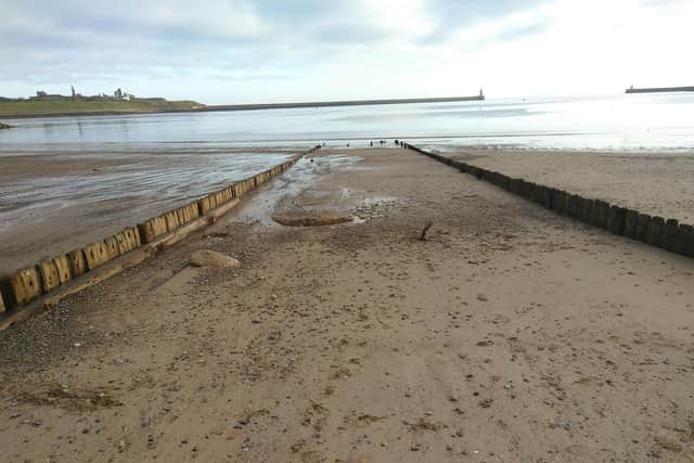 Remains of First World War seaplane slipway re-emerge as conditions ...