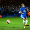 PETERBOROUGH, ENGLAND - FEBRUARY 10:  Marcus Maddison of Peterborough scores his penalty during the penalty shootout in the Emirates FA Cup fourth round replay match between Peterborough United and West Bromwich Albion at ABAX Stadium on February 10, 2016 in Peterborough, England.  (Photo by Richard Heathcote/Getty Images)