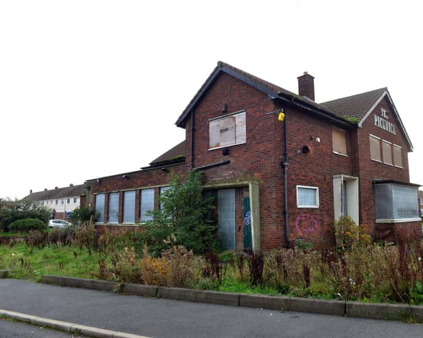 Campaigners are once again pushing for the Pickwick Arms, in Biddick Hall, South Shields, to be either brought back into use or demolished.