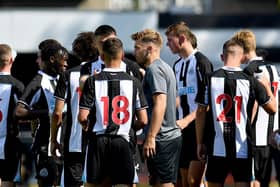 Newcastle United under-23s coach Chris Hogg. (Credit: Frank Reid)