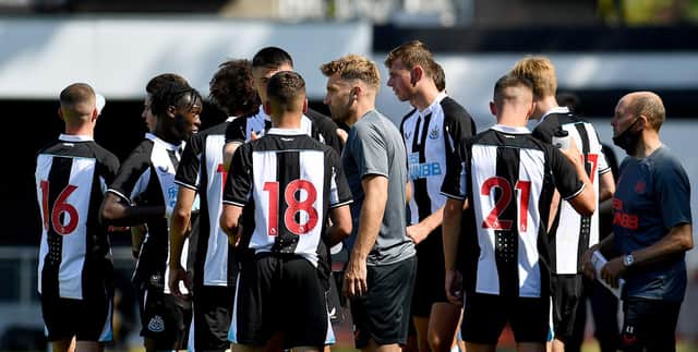 Newcastle United under-23s coach Chris Hogg. (Credit: Frank Reid)