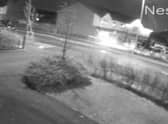 CCTV footage shows Adrian Dediu crashing his BMW into a family home in Hebburn on Boxing Day last year.