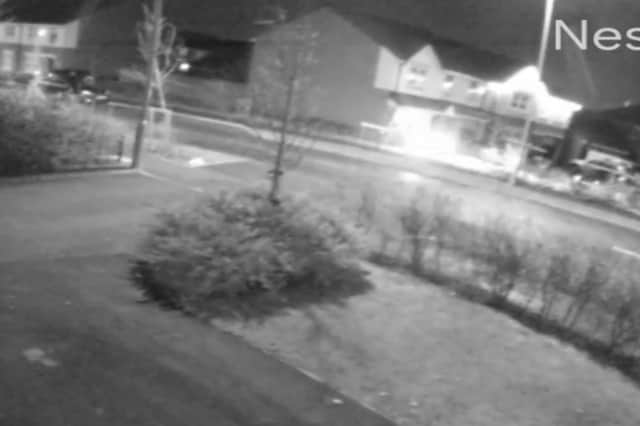 CCTV footage shows Adrian Dediu crashing his BMW into a family home in Hebburn on Boxing Day last year.