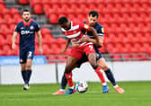 Sunderland defender Bailey Wright in action against Doncaster Rovers.