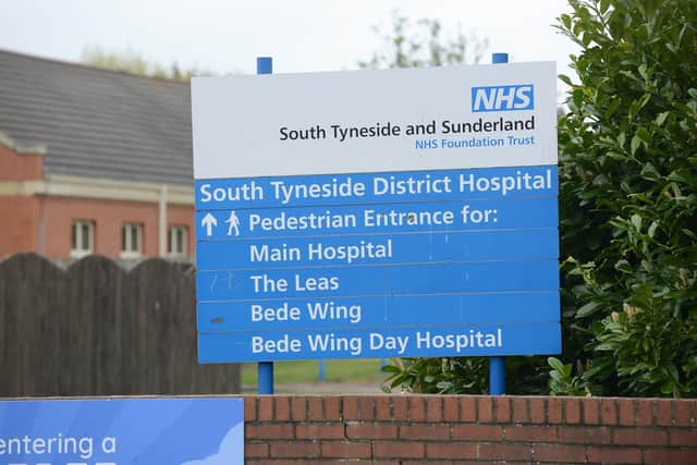 South Tyneside District Hospital.