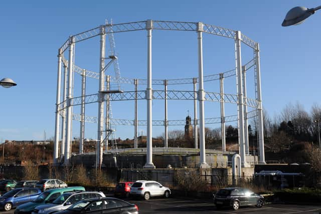 The gasometer.