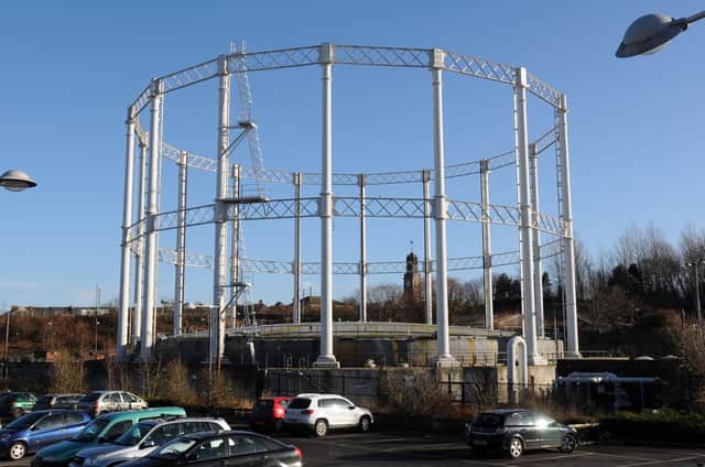 The gasometer.
