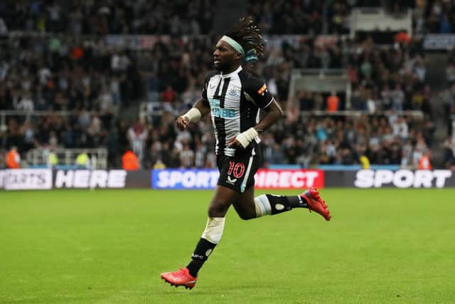 Newcastle United star Allan Saint-Maximin could be considered by Liverpool. (Photo by Ian MacNicol/Getty Images)