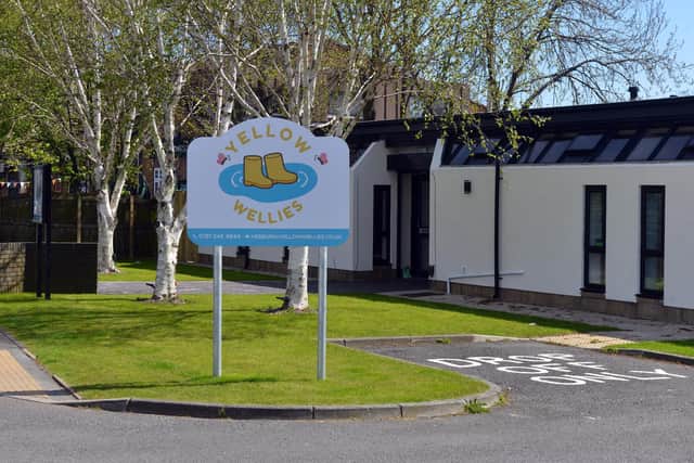 The new nursery on the former Hebburn police station site