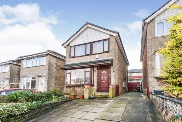 This three-bedroom, detached home, on the market for £160,000 with Bridgfords, has been viewed almost 900 times.