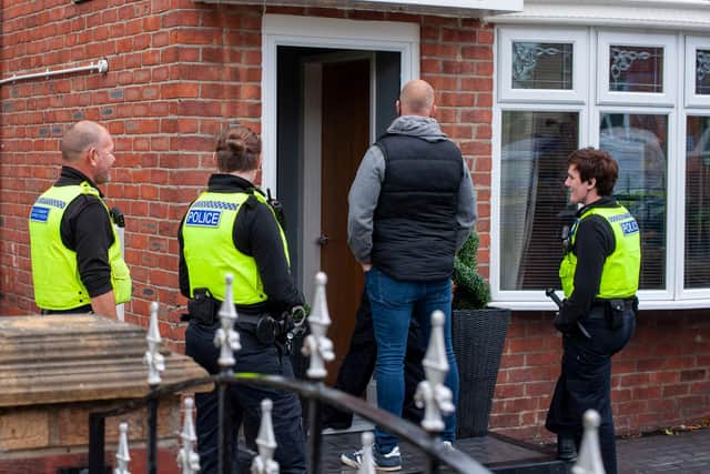 A series of raids was carried out over the weekend