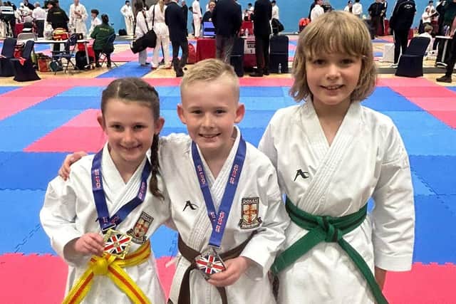 Charley Foster, Riley Rogerson and Spencer Charlton.