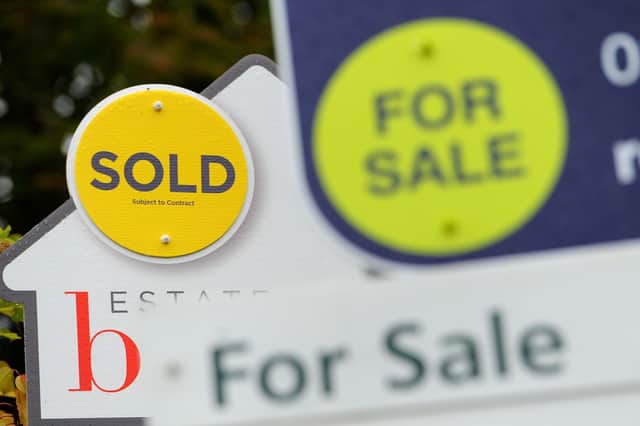 House prices take a late summer hit.