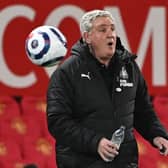 Steve Bruce at Old Trafford.