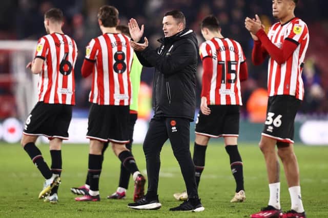 Sheffield United boss Paul Heckingbottom (Photo by Naomi Baker/Getty Images)