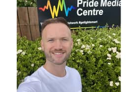 David is raising money for South Shields based charity.