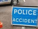 Police are attending a two vehicle accident on the A1M northbound carriageway.