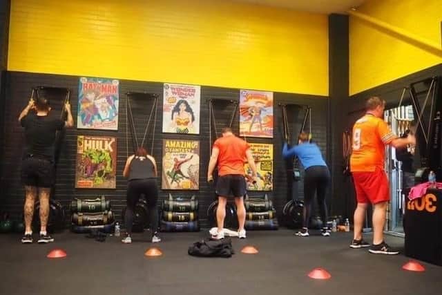 Black Sheep Fitness Academy members raise £15,000 in memory of Allan Stone.