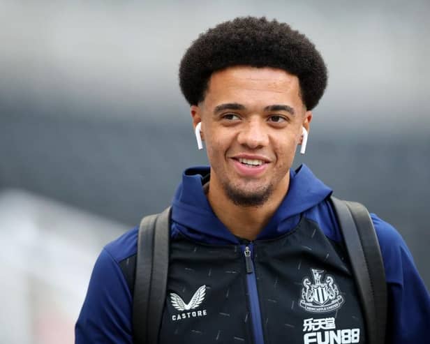 Newcastle United Jamal Lewis arrives at St James's Park for a game last year.