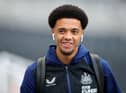 Newcastle United Jamal Lewis arrives at St James's Park for a game last year.