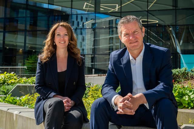 Sarah O'Mahoney of Bradley O'Mahoney and Neil Stephenson of Stephenson Ventures.