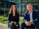 Sarah O'Mahoney of Bradley O'Mahoney and Neil Stephenson of Stephenson Ventures.