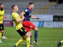 Charlie Wyke scores Sunderland's third goal at Burton Albion