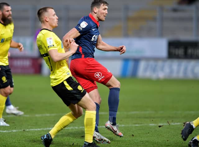 Charlie Wyke scores Sunderland's third goal at Burton Albion