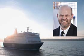 Captain Flemming Langballe praised the staff onboard the King Seaways for their response to the incident. Photos copyright DFDS.