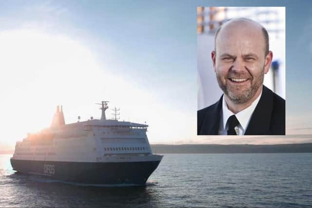 Captain Flemming Langballe praised the staff onboard the King Seaways for their response to the incident. Photos copyright DFDS.