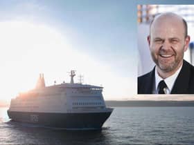 Captain Flemming Langballe praised the staff onboard the King Seaways for their response to the incident. Photos copyright DFDS.